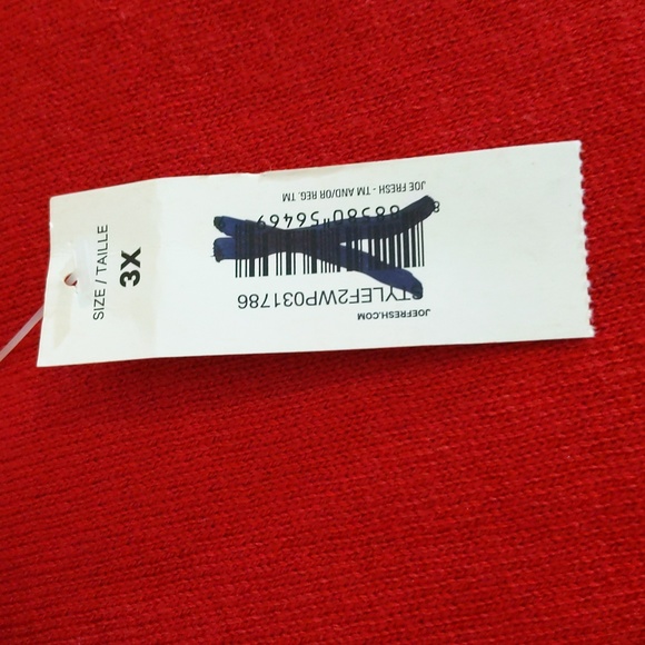 Joe Fresh| NWT Red Turtleneck Sweater Cotton Blend - Picture 11 of 16